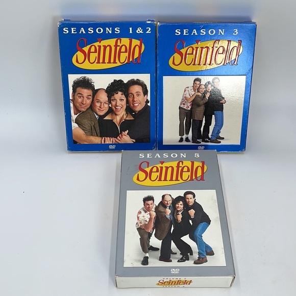 Bundle Seinfeld DVD Collection Seasons 1,2,3,8 Grey’s Anatomy Season 2,3 Gilmore - Picture 2 of 4